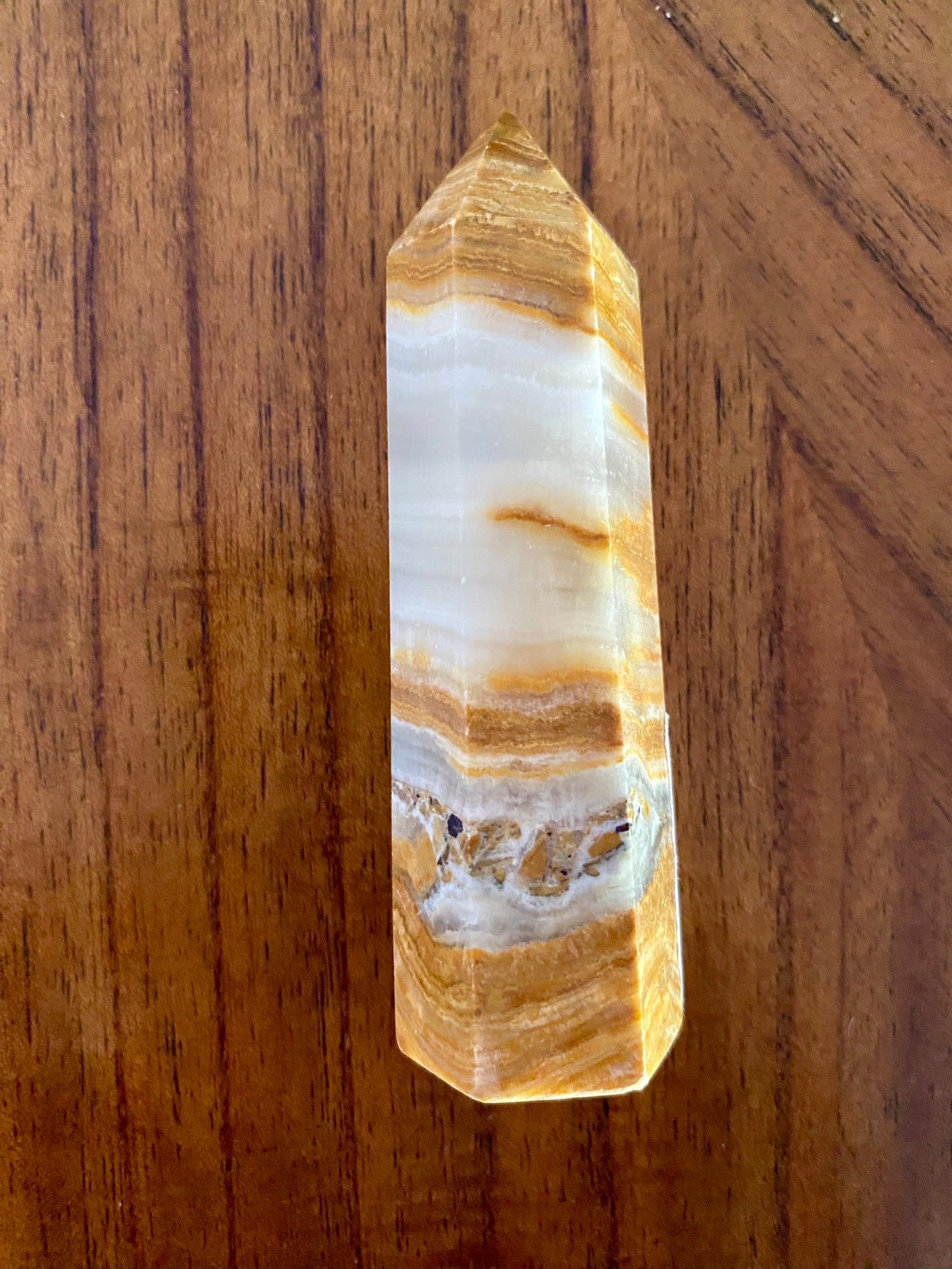 Crazy Lace Agate Tower - Small