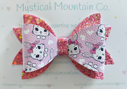 Bow (triple layer) - Bunny