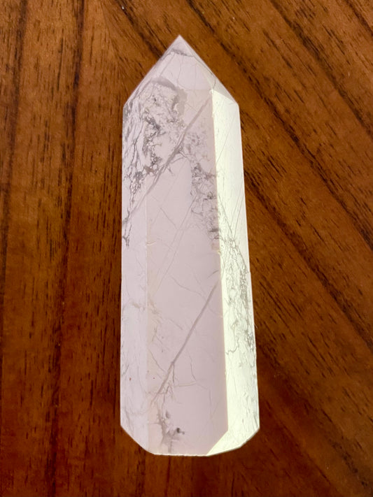 White Howlite Tower - Small