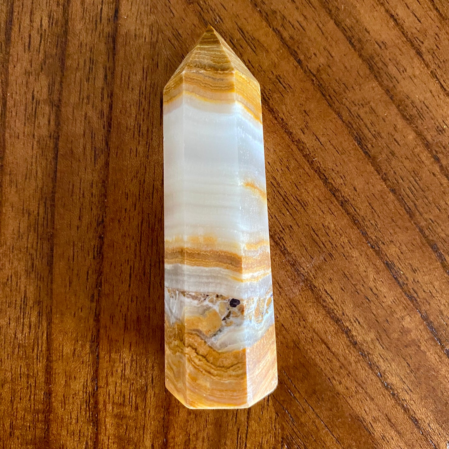 Crazy Lace Agate Tower - Small