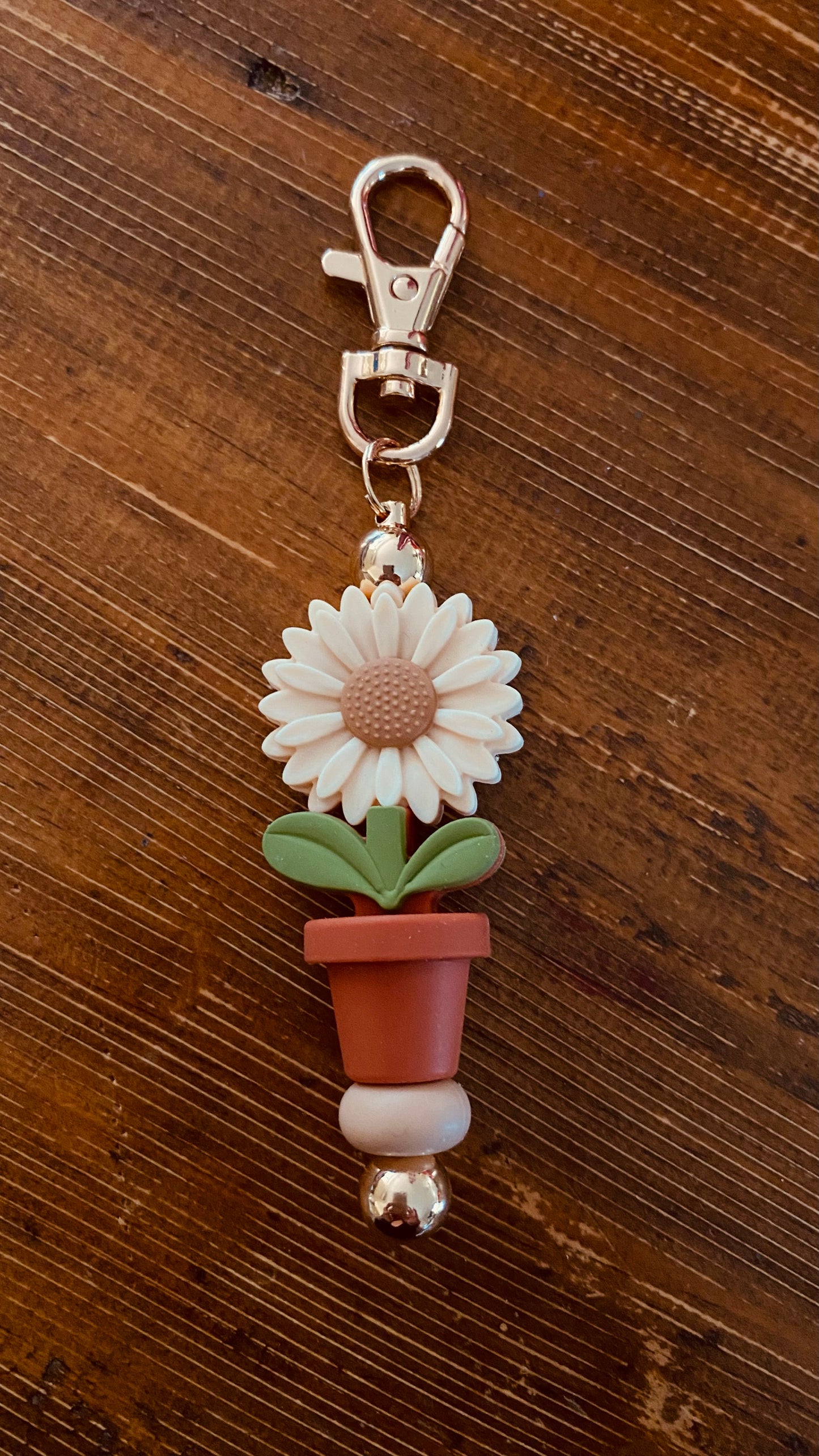 Key Ring - Flower Pot