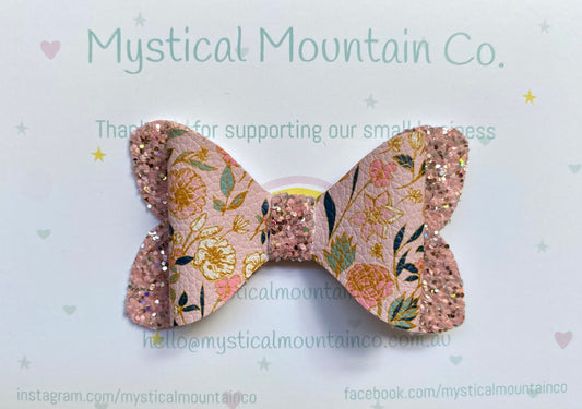 Bow (Double layer - small) - Flowers