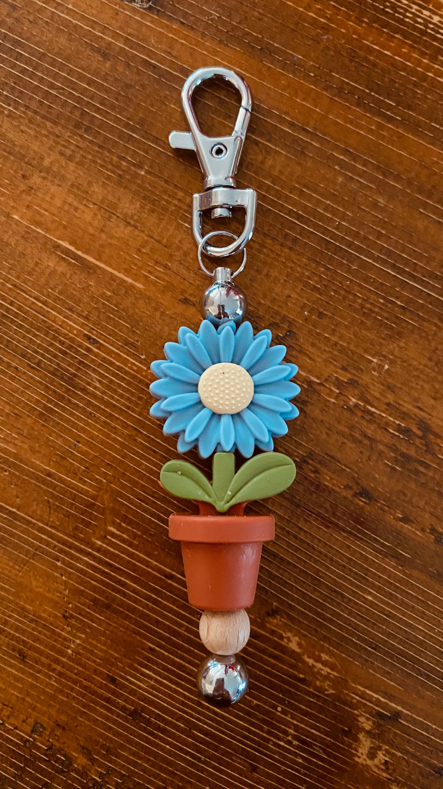 Key Ring - Flower Pot