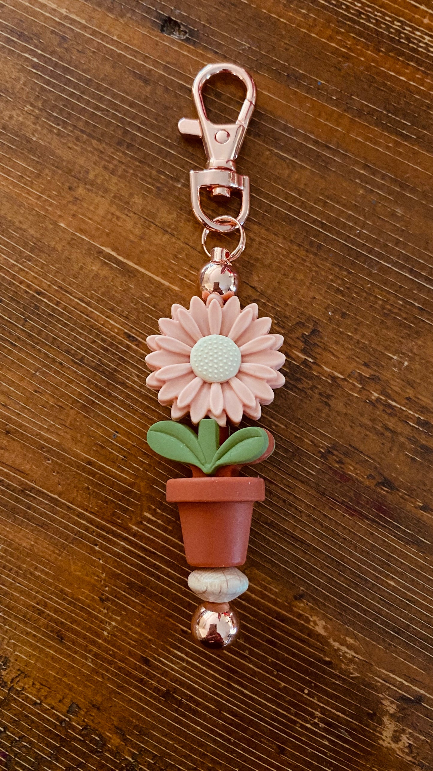 Key Ring - Flower Pot