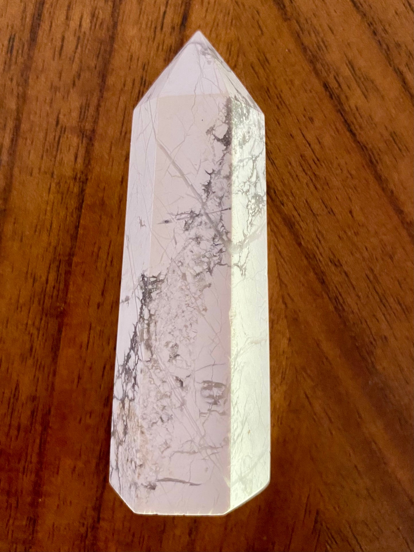 White Howlite Tower - Small