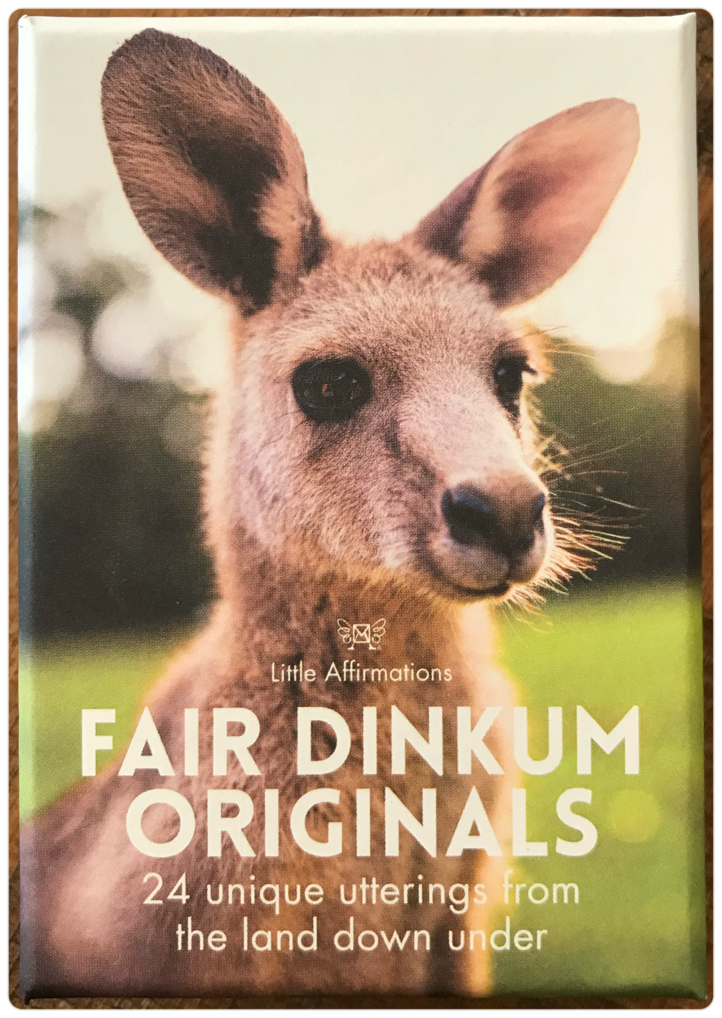 ‘Fair Dinkum Originals’ Affirmation Cards & Stand