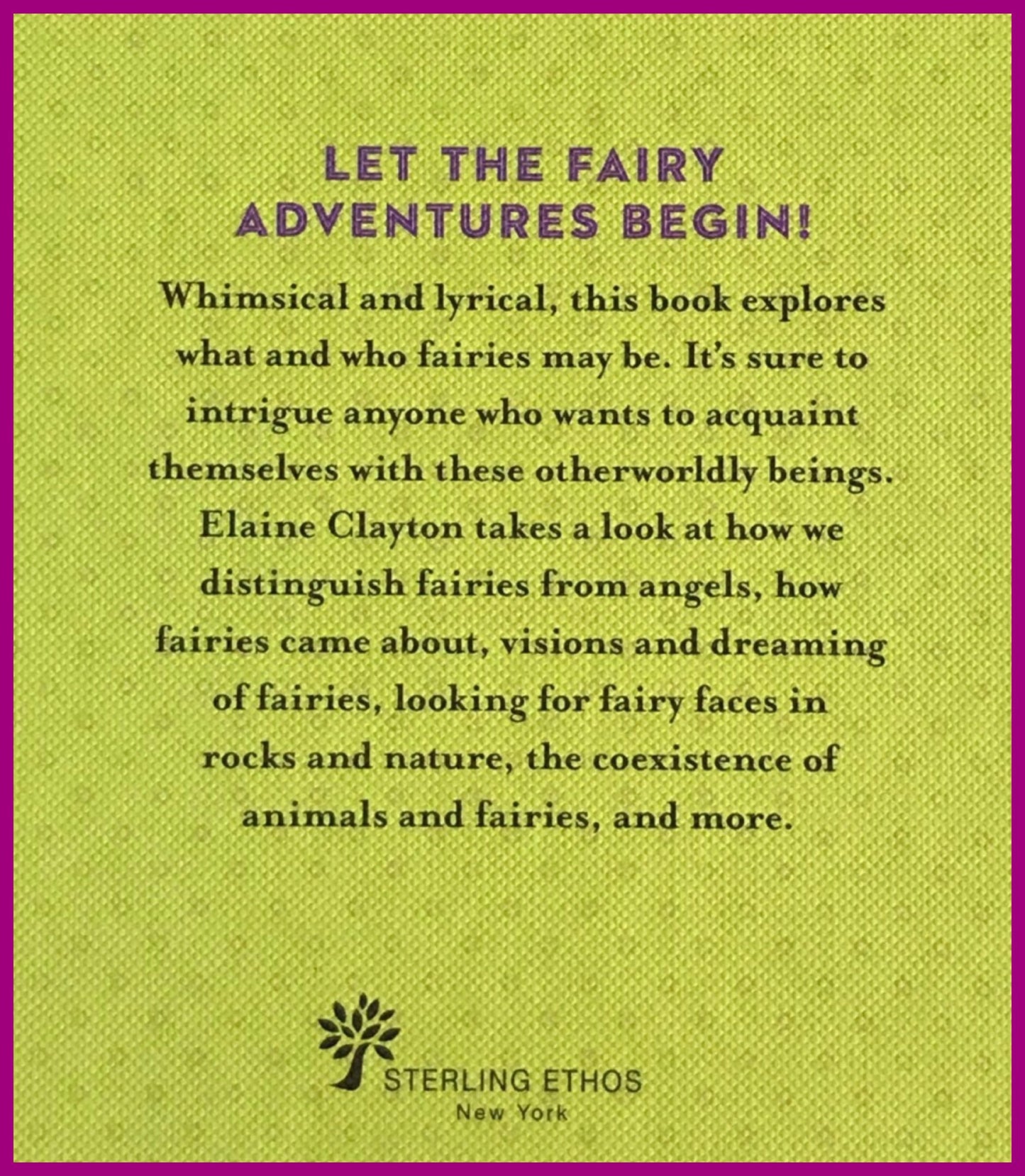 Book - A Little Bit of Fairies - An Introduction to Fairy Magic